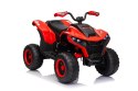 max 50kg 4x4 Quad na   akumulator Fast Wheel elektryczny  Czerwony