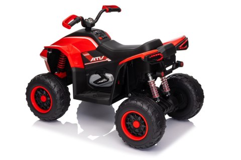max 50kg 4x4 Quad na   akumulator Fast Wheel elektryczny  Czerwony