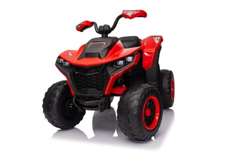 max 50kg 4x4 Quad na   akumulator Fast Wheel elektryczny  Czerwony