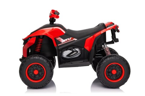 max 50kg 4x4 Quad na   akumulator Fast Wheel elektryczny  Czerwony