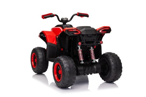 max 50kg 4x4 Quad na   akumulator Fast Wheel elektryczny  Czerwony