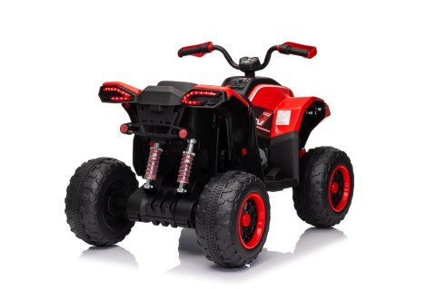 max 50kg 4x4 Quad na   akumulator Fast Wheel elektryczny  Czerwony