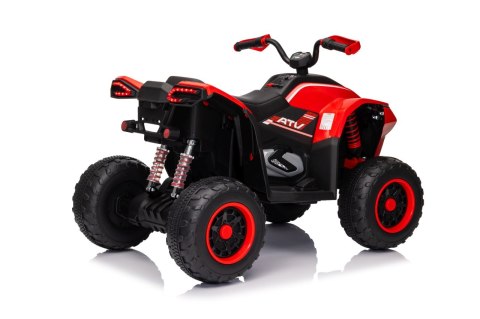 max 50kg 4x4 Quad na   akumulator Fast Wheel elektryczny  Czerwony