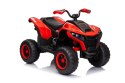 max 50kg 4x4 Quad na   akumulator Fast Wheel elektryczny  Czerwony