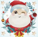 DIAMOND DOTZ DOTZ BOX CHRISTMAS TRIO SANTA