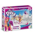 PUZZLE 2w1 MY LITTLE PONY MEGA ZESTAW UKŁADANKA I KOLOROWANKA W JEDNYM