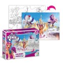 PUZZLE 2w1 MY LITTLE PONY MEGA ZESTAW UKŁADANKA I KOLOROWANKA W JEDNYM