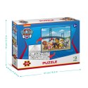 PUZZLE 2w1 PSI PATROL UKŁADANKA I KOLOROWANKA W JEDNYM PAW PATROL ZESTAW