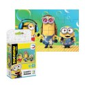 PUZZLE MAGNETYCZNE "MINIONKI" 16 KOLOROWYCH ELEMENTÓW DO UŁOŻENIA