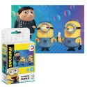 PUZZLE MAGNETYCZNE "MINIONS" UROCZA I KOLOROWA UKŁADANKA 16 ELEMENTÓW