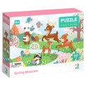 PUZZLE WIOSENNE KWIATY 60 ELEMENTÓW KOLOROWA UKŁADANKA DLA NAJMŁODSZYCH