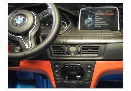 DWUSOOSBOWY Auto Na Akumulator BMW X6M Niebieskie Lakierowane
