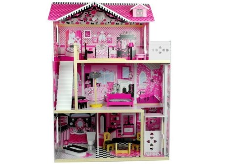 Drewniany Domek dla Lalek 121cm Willa Drewniany Domek dla Lalek 121cm Willa