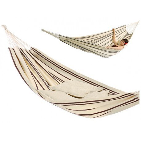 Hamak dwuosobowy barbados cappuccino 230x150cm