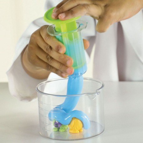Beakers creatures, wielkie laboratorium kosmitów, eksperymenty,