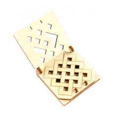 Drewniana gra podróżna 3d wooden.city - snake puzzle