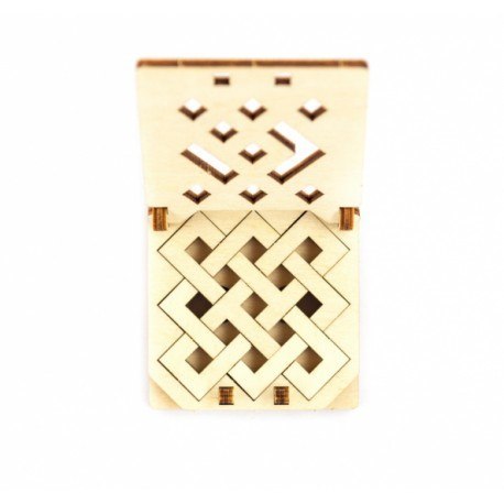 Drewniana gra podróżna 3d wooden.city - snake puzzle