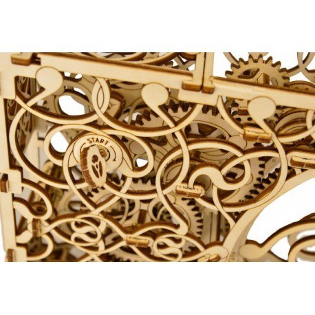 Drewniane puzzle mechaniczne 3d wooden.city - obraz mechaniczny