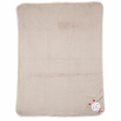 Kocyk z maskotką pszczółka, z kolekcji: ogród marzeń