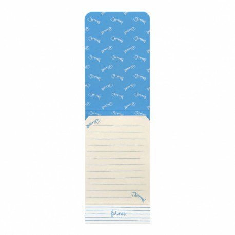 Notes - felines - koty - purrrfect place - bold blue