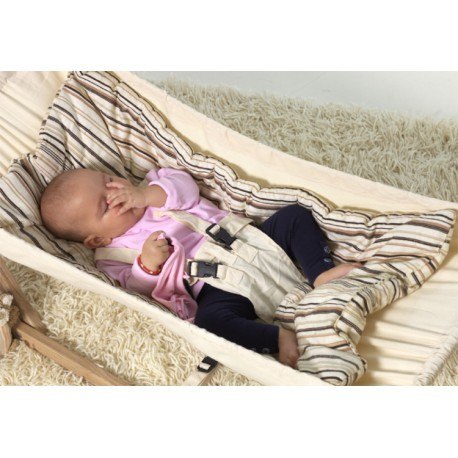 Sunny cacao - materacyk, kocyk do hamaków niemowlęcych
