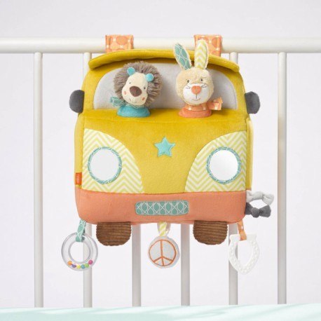 Maskotka edukacyjna z pozytywką i światełkami led, samochód z