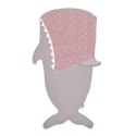 Baby bites śpiworek light shark (2-6 lat) pink