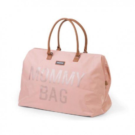 Childhome torba mommy bag różowa