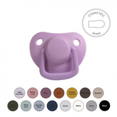 Filibabba smoczki 2 szt. 0m+ light lavender