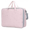 My bag's torba weekend bag leaf pink