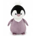 Przytulanka pingwinek liliowy fluffy - 22cm