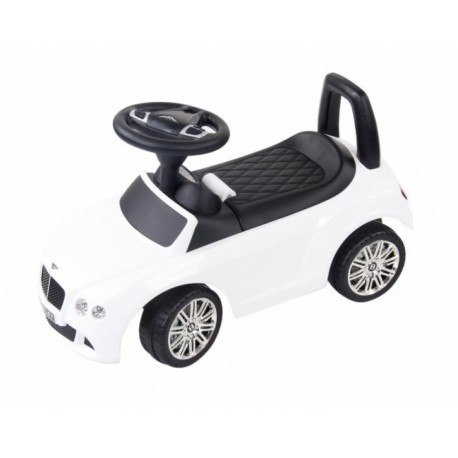 Jeździk bentley dla małych odkrywców biały