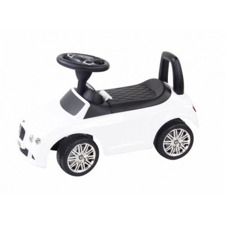 Jeździk bentley dla małych odkrywców biały