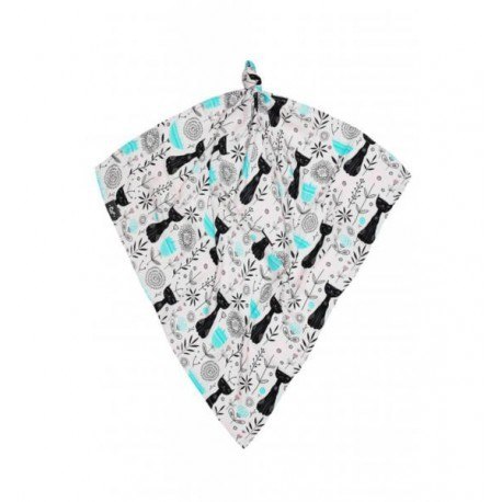 Mini pieluszka, przytulanka z jonami srebra - 2 sz