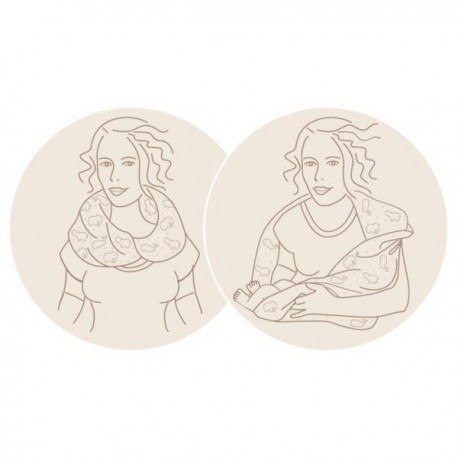 Chusta do karmienia, z kolekcji: natura