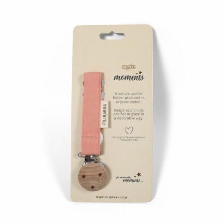 Filibabba zawieszka do smoczka coral