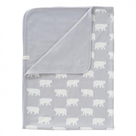 Fresk kocyk z bawełny organicznej 80 x 100 cm miś