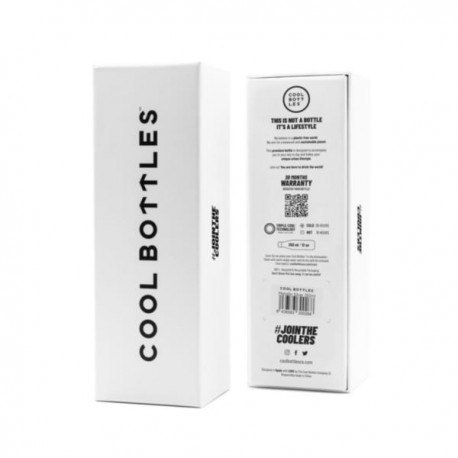 Cool bottles butelka termiczna 350 ml triple cool biała