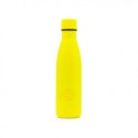 Cool bottles butelka termiczna 500 ml triple cool neonowo żółta