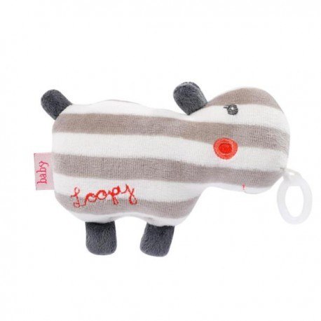 Maskotka, grzechotka, zawieszka do smoczka, hipopotam loopy: z