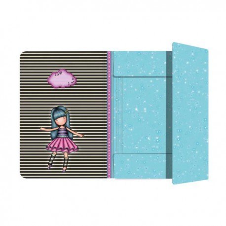 Teczka zamykana na gumkę - gorjuss - melodies -