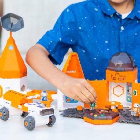 Zestaw konstrukcyjny, stacja kosmiczna deluxe - kosmiczny świat 3d