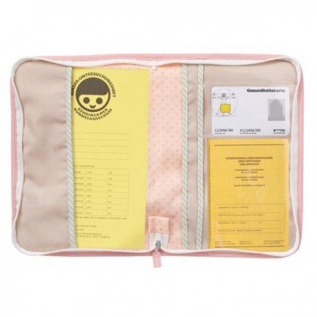 Etui, okładka na książeczkę zdrowia, syrenka z