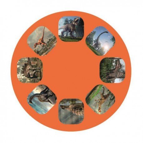 Latarka, mini projektor, dinozaury