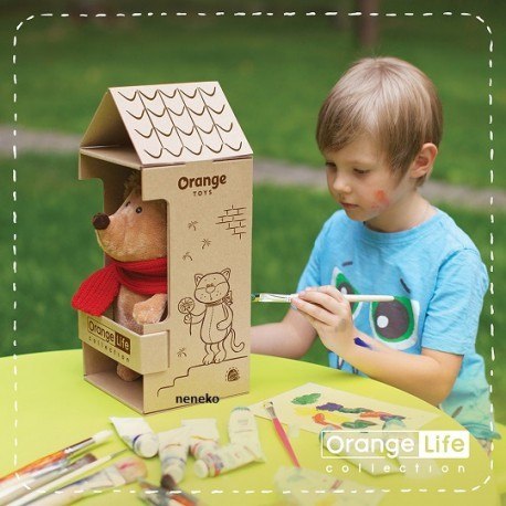 Przytulanka jeżyk w swetrze 15 cm