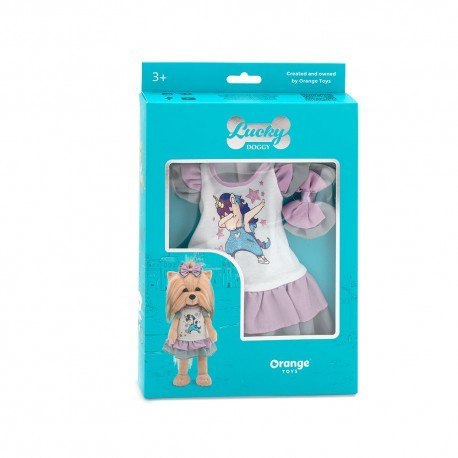 Ubranko lucky doggy: jednorożec 38 cm