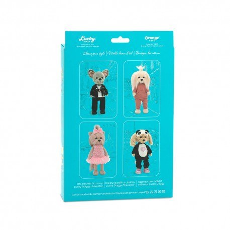 Ubranko lucky doggy: lody jagodowe 38 cm