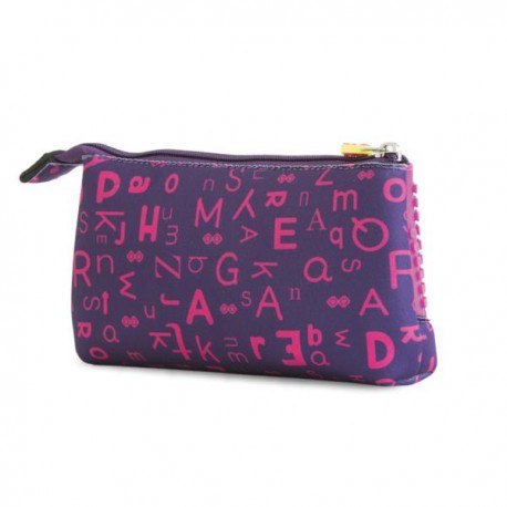 Neoprenowy piórnik na suwak, kosmetyczka, saszetka