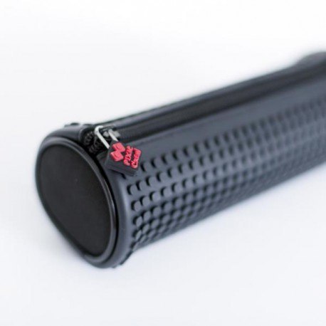 Okrągły piórnik na suwak, kosmetyczka, saszetka, pixie crew,