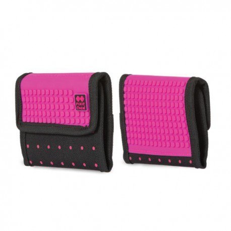 Portfel na rzep, pixie crew, kropki, purpurowy